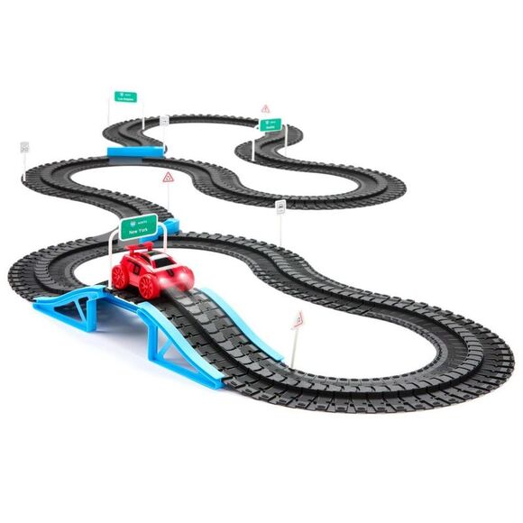 FAO Schwarz Other - FAO Schwarz - Vehicle Playset with DIY Track Black